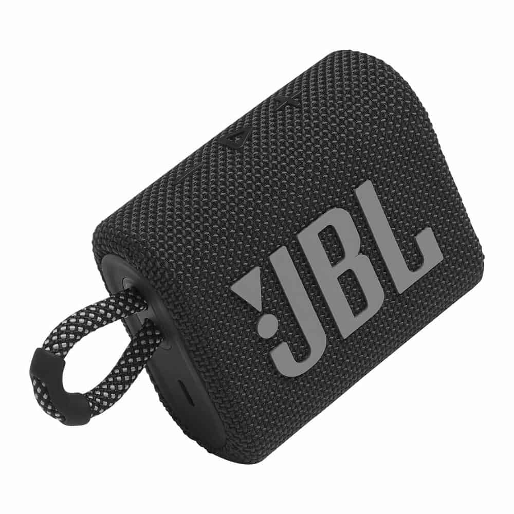 (image for) JBL GO 3 Compact Waterproof Portable Bluetooth Speaker Black